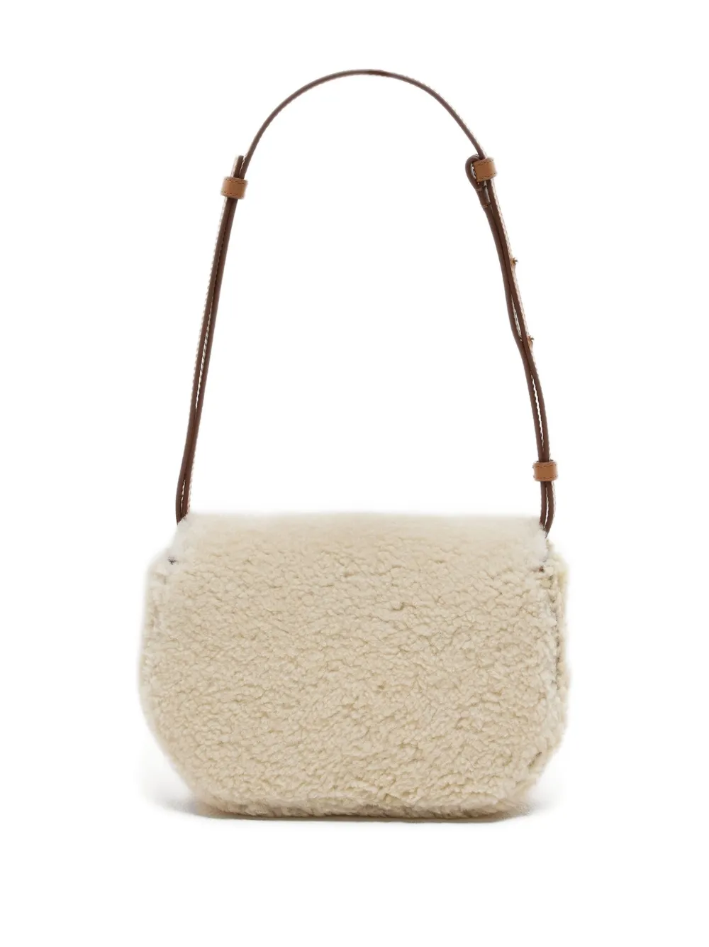Closed shearling shoulder bag | Image 2