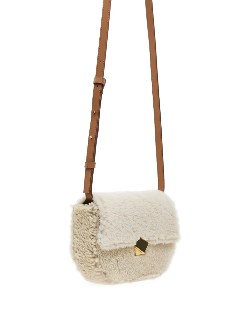 Closed Lammy schoudertas Beige