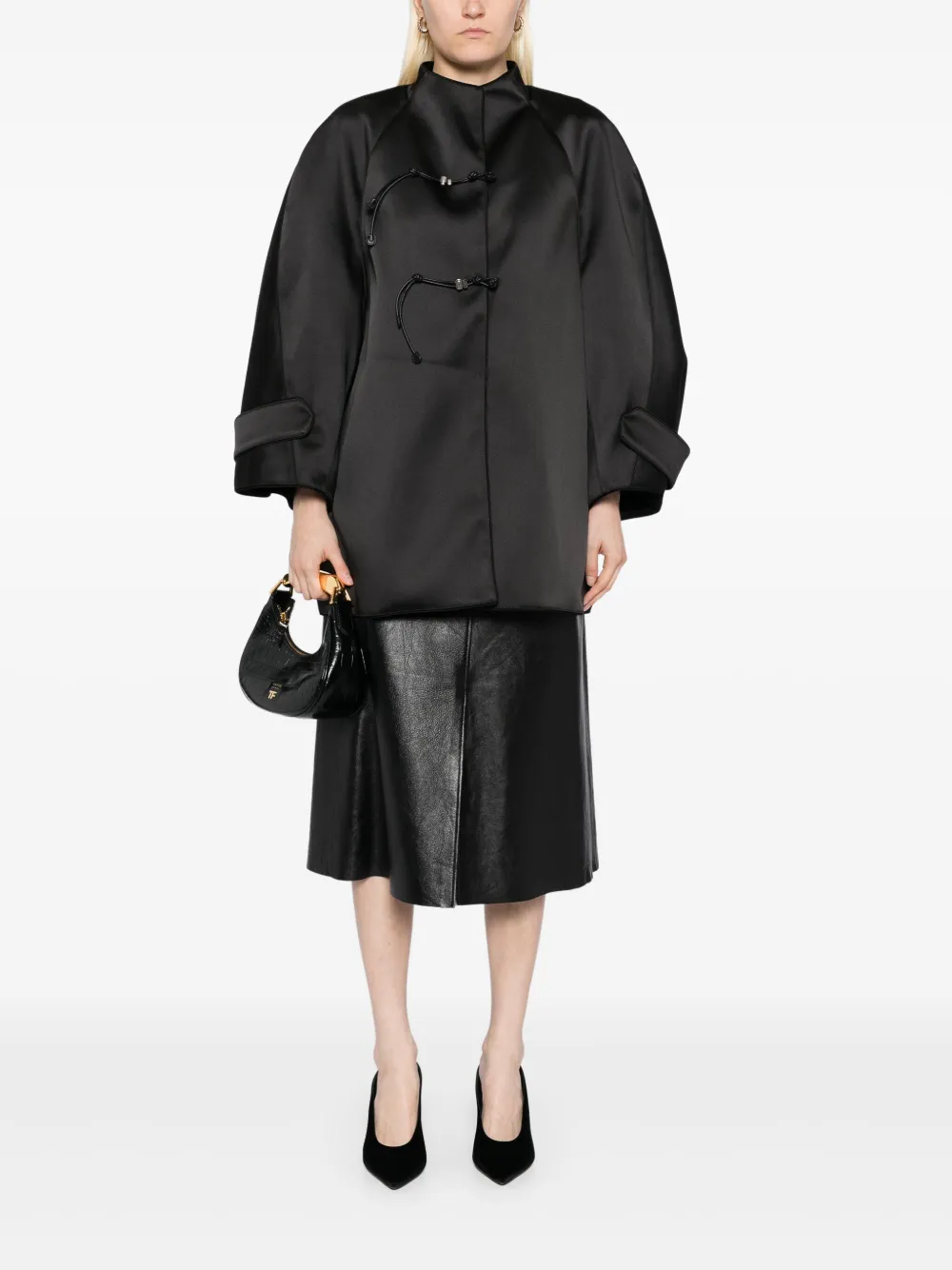 Ermanno Scervino rounded shoulders cocoon coat | Abrigos con botones | Image 2
