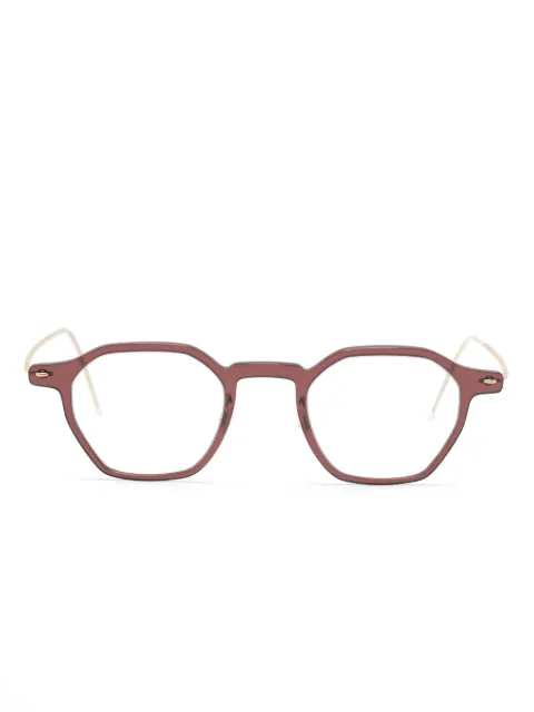 Lindberg geometric-frame glasses