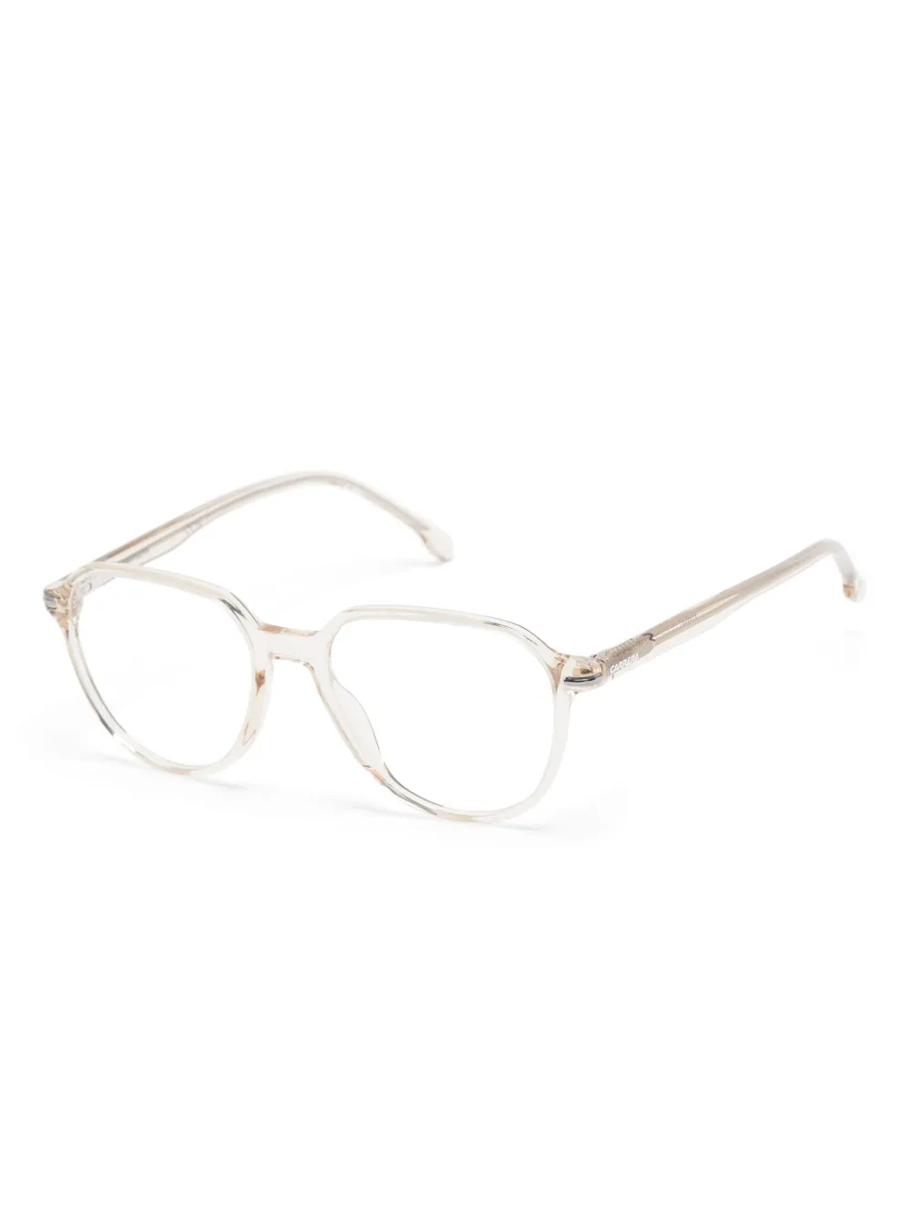 Carrera Bril met rond montuur Wit