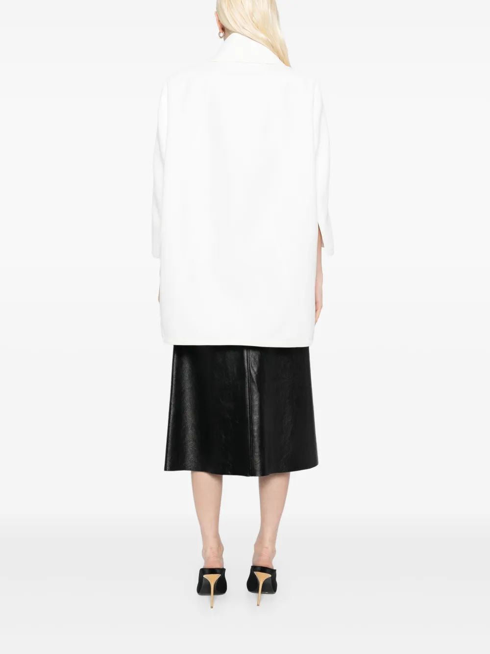 Ermanno Scervino double faced cady coat | Abbigliamento | Image 4