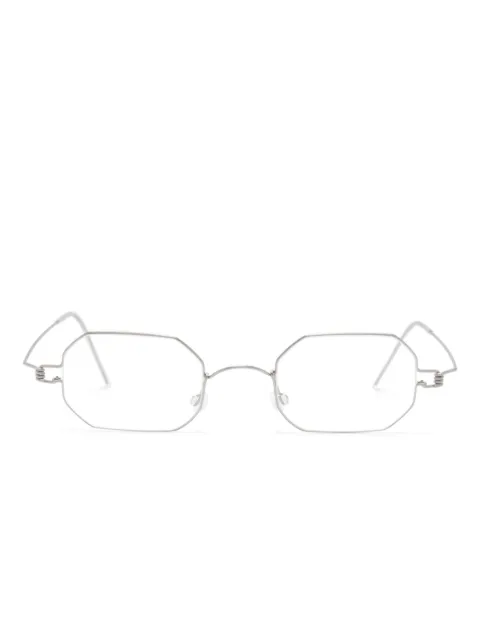 Lindberg geometric-frame glasses