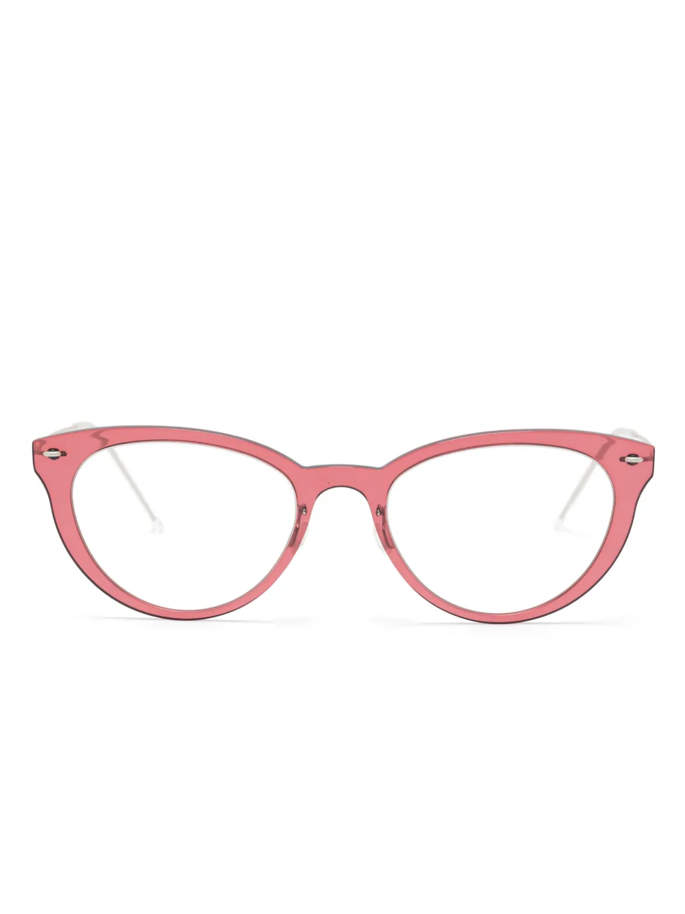 Lindberg lunettes de vue à monture papillon | rouge | Image 1