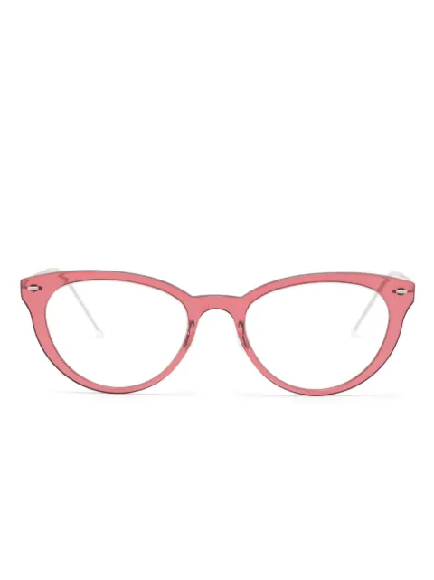 Lindberg lentes con armazón cat eye