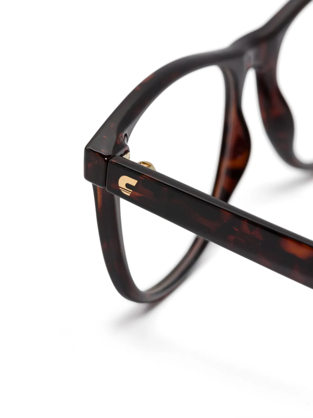 Carrera Bril met geometrisch montuur Bruin