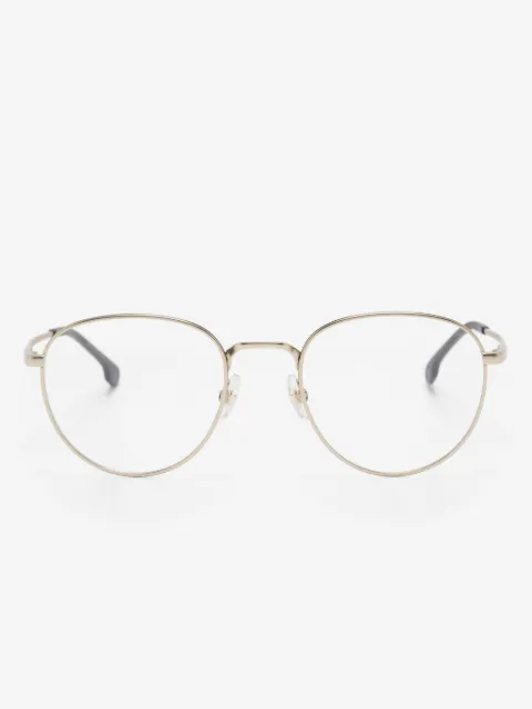 Carrera lentes con armazón redonda