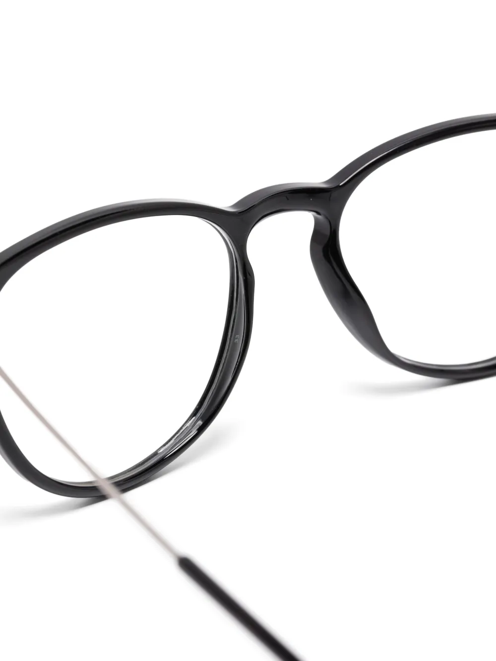 Carrera Bril met rond montuur Zwart