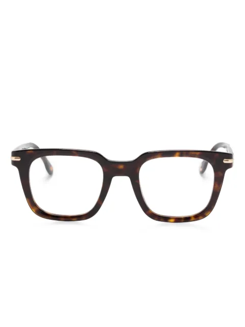 Carrera lentes con armazón cuadrada