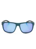 Maui Jim logo-print sunglasses - Blue
