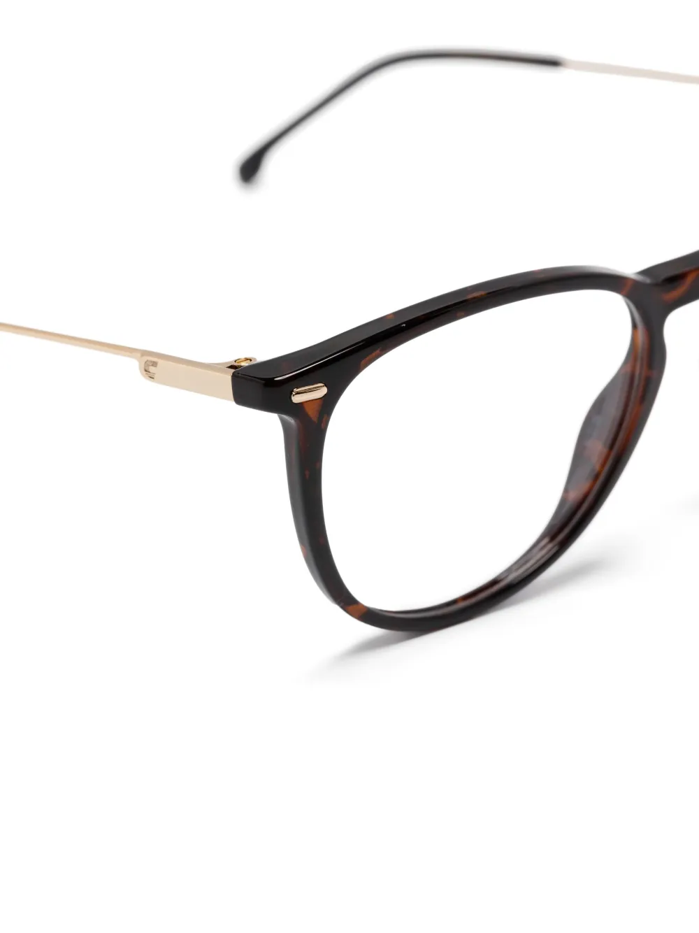 Carrera Bril met rond montuur Bruin