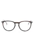 Carrera round-frame glasses - Brown
