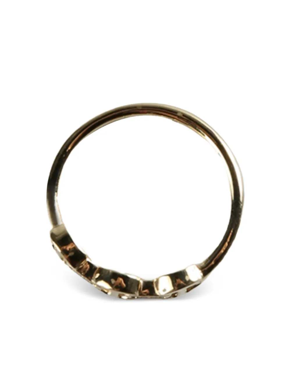 HOORSENBUHS gold-tone interlinked ring | Image 2
