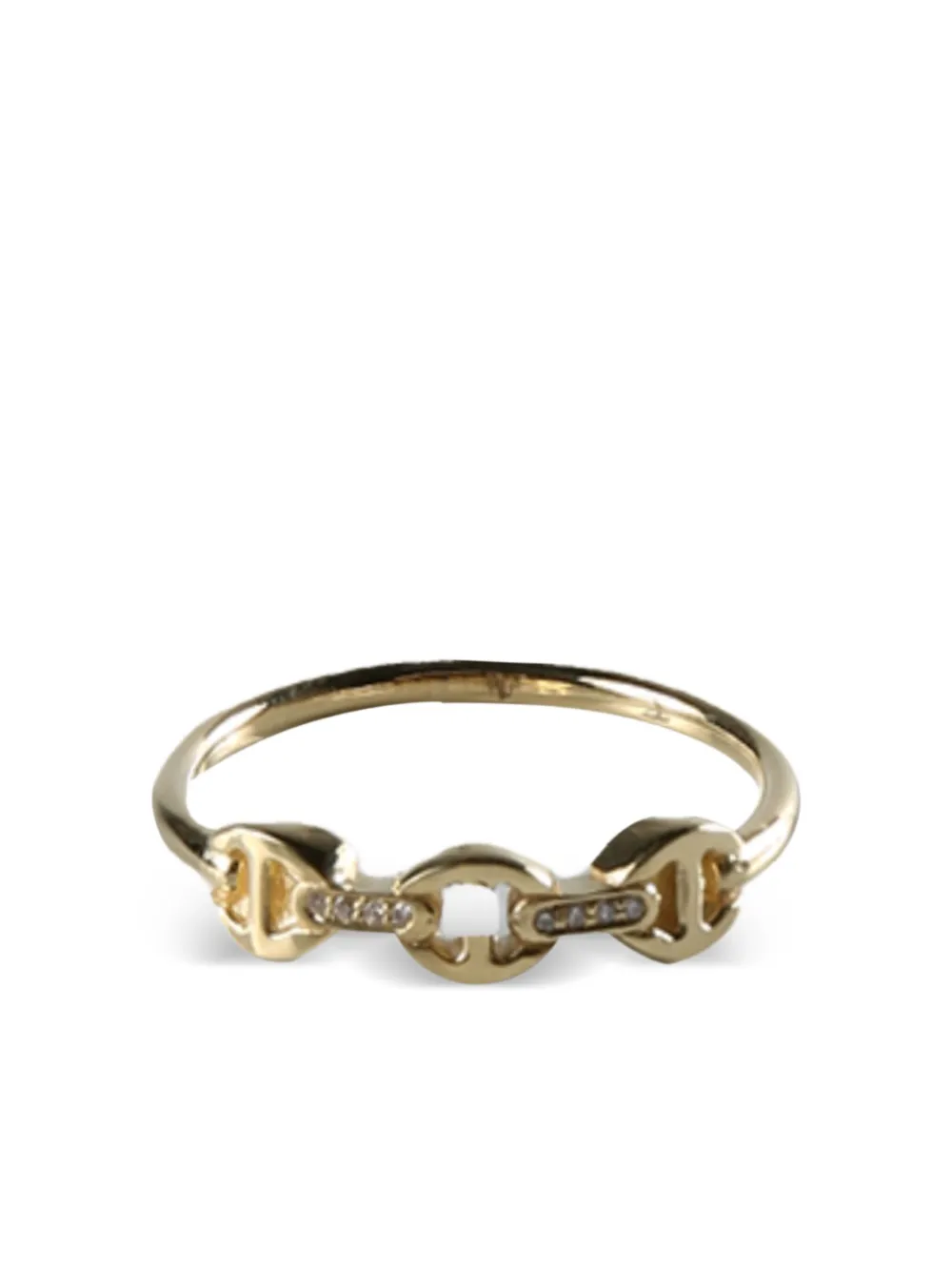 HOORSENBUHS gold-tone interlinked ring | dorado | Image 1
