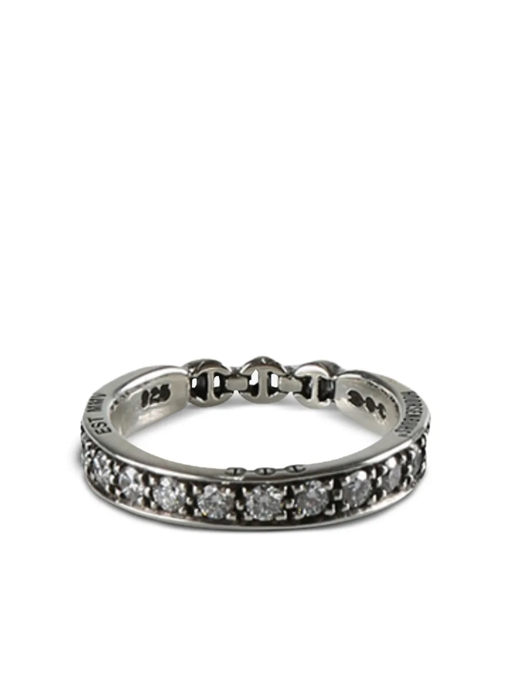 HOORSENBUHS engraved metal ring - シルバートーン HOORSENBUHS engraved metal ring - シルバートーン