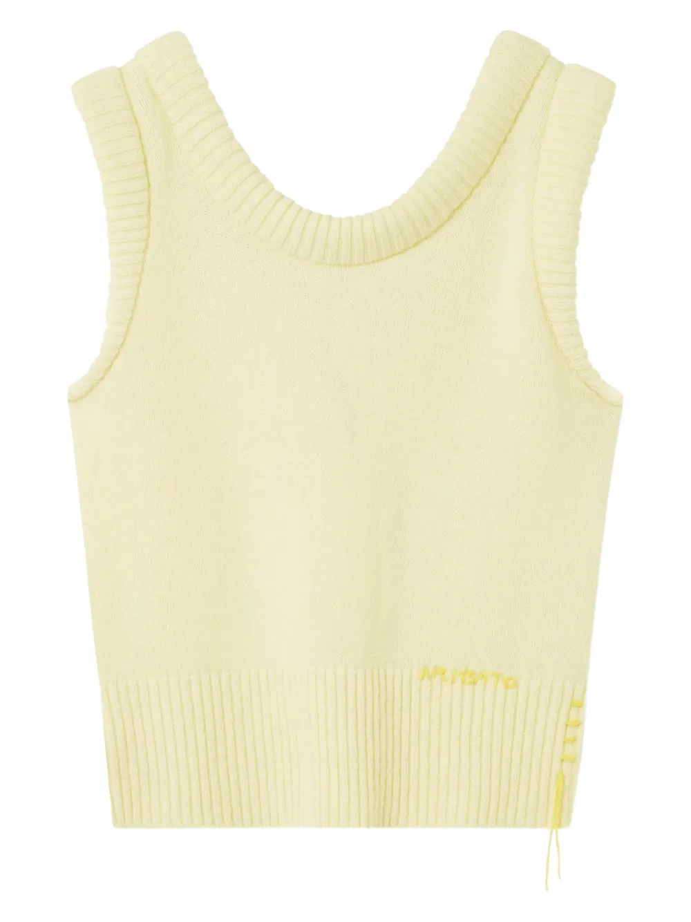 Axel Arigato Marla Ribbed Sleeveless Vest