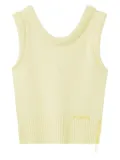 Axel Arigato Marla ribbed sleeveless vest - Yellow
