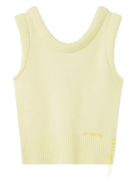 Axel Arigato Marla ribbed sleeveless vest