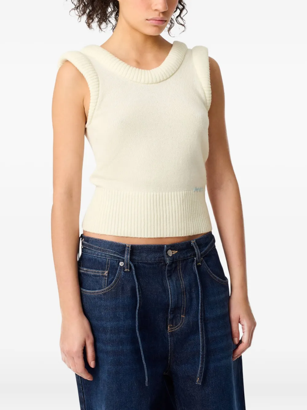 AXEL ARIGATO MARLA RIBBED VEST