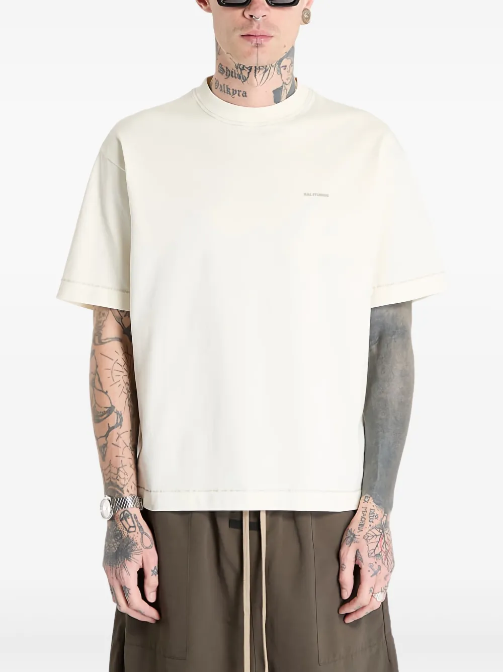 HAL STUDIOS® playera con sello del logo | blanco | Image 1