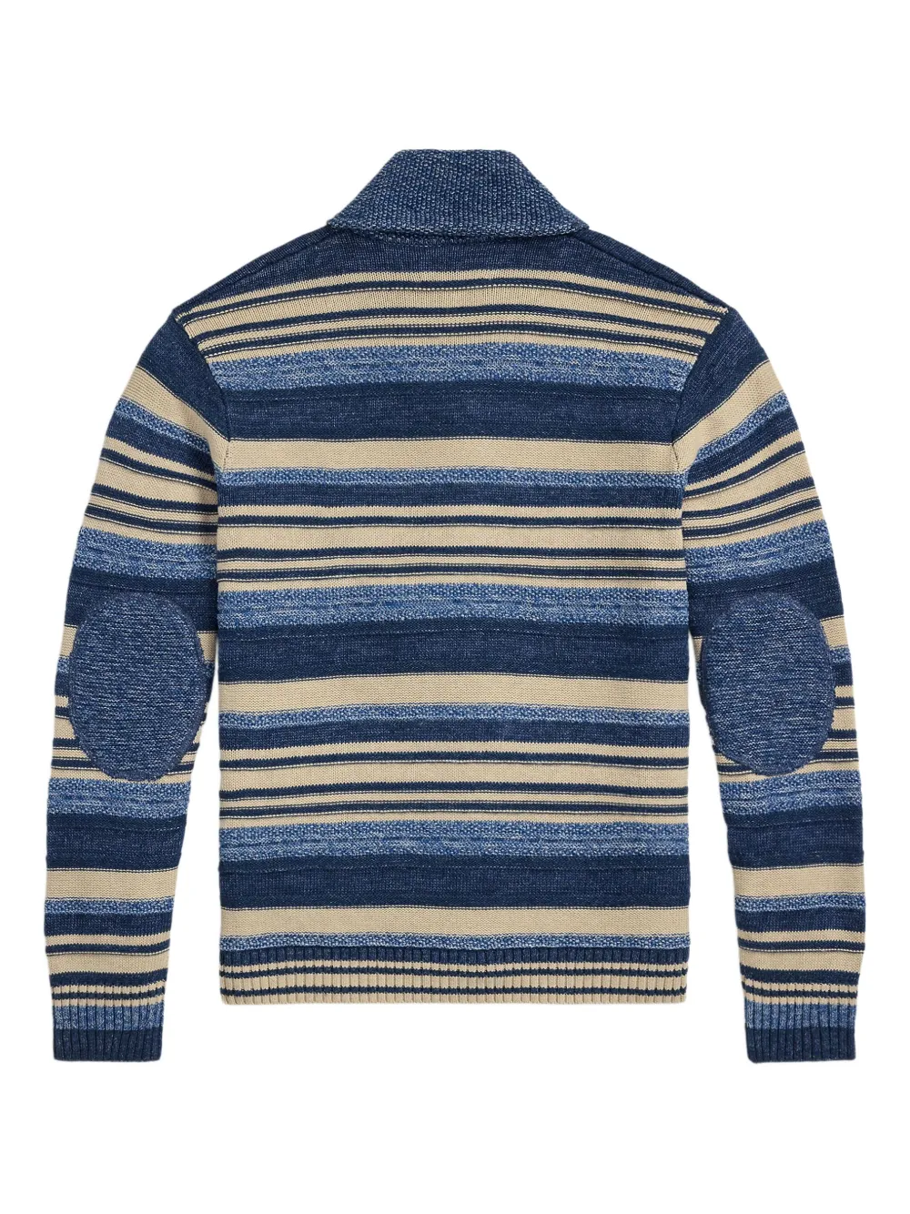 Ralph Lauren RRL Gestreept vest met knopen Blauw