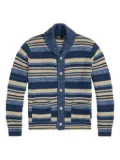 Ralph Lauren RRL button-front striped cardigan - Blue