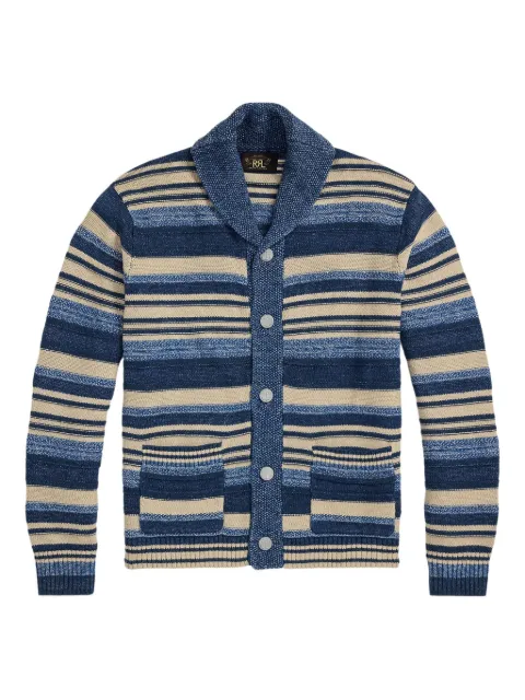 Ralph Lauren RRL button-front striped cardigan