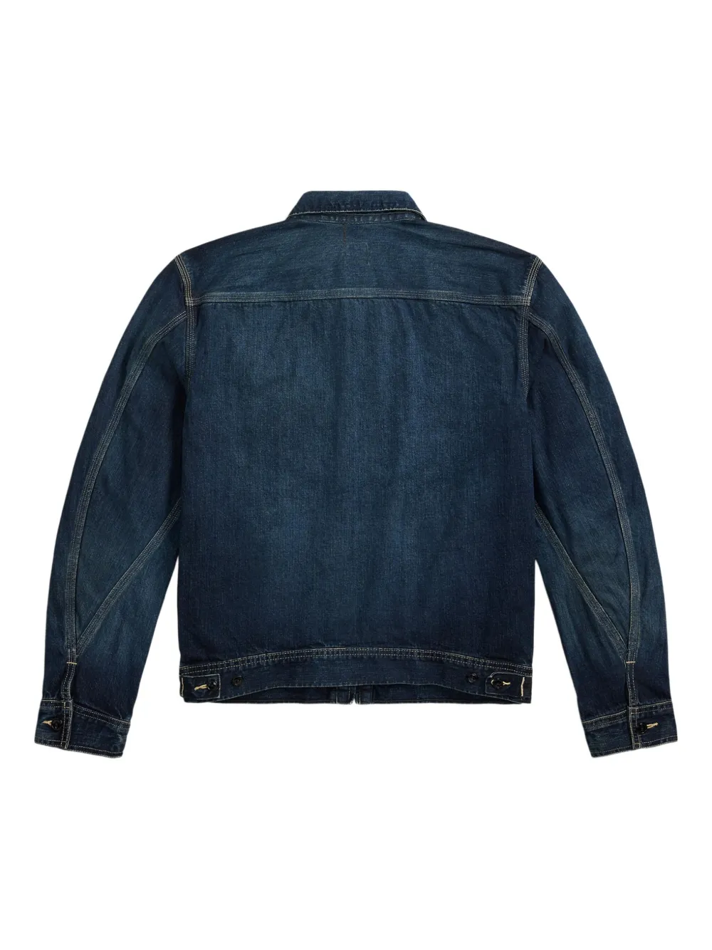Ralph Lauren RRL Denim trucker jack Blauw