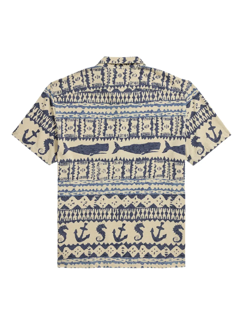 Ralph Lauren RRL Overhemd met print Beige