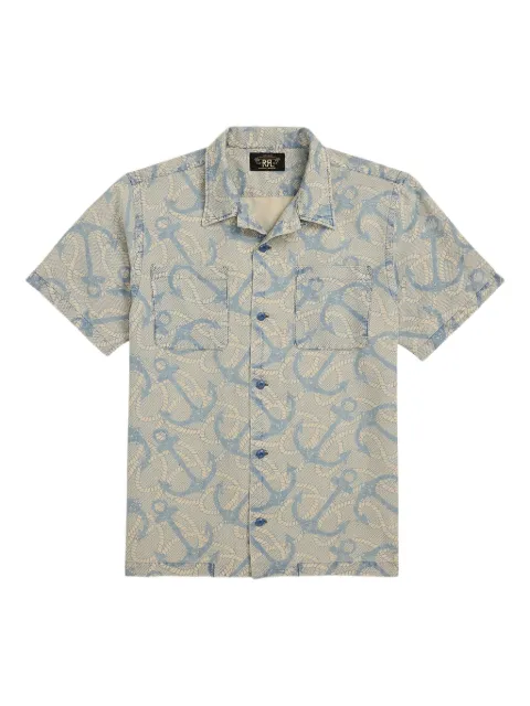 Ralph Lauren RRL anchor-print short-sleeve shirt