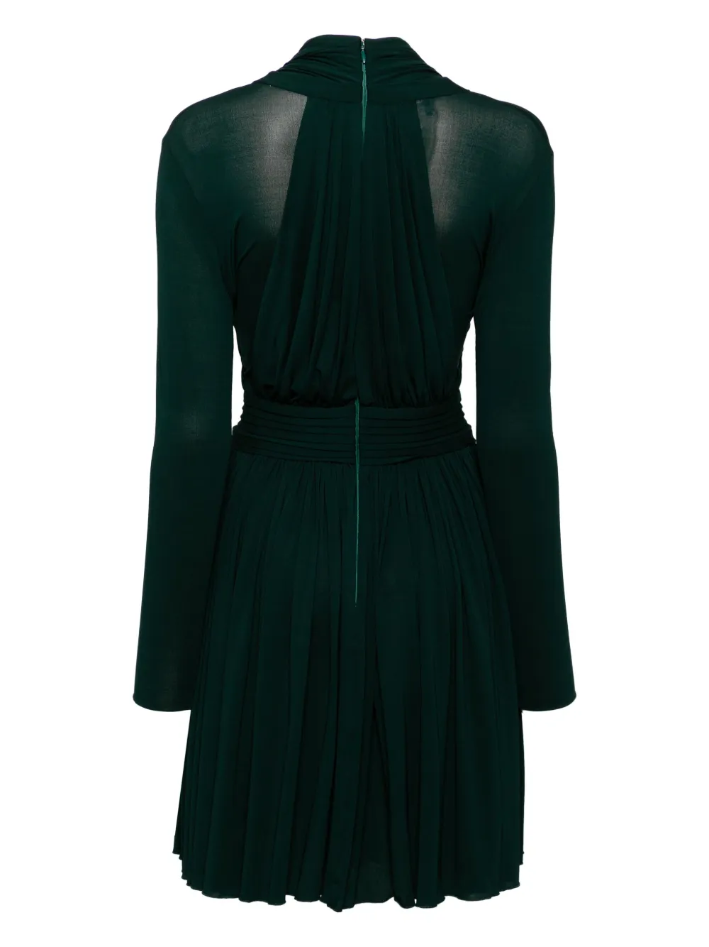 Herve L. Leroux X front overlap long sleeves swing dress | Day Dresses | Image 2