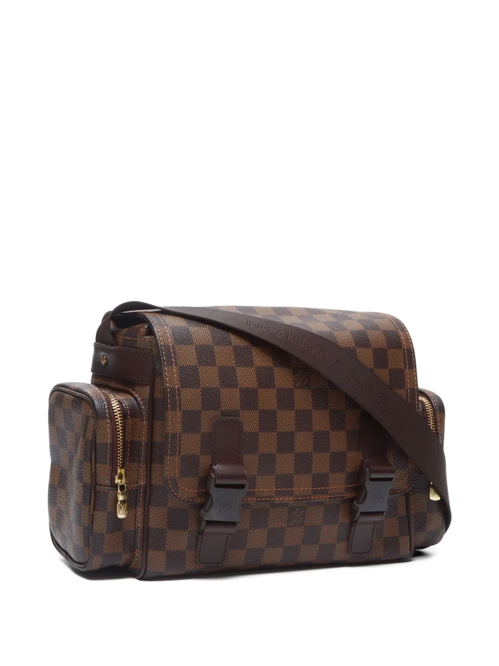 Pre-owned Louis Vuitton 2006 Reporter Melville Cross Body Bag In Brown