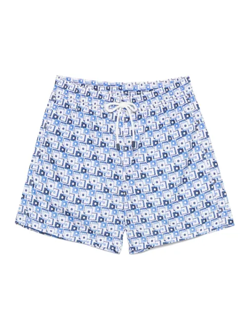 FIORIO MILANO geometric-print swim shorts