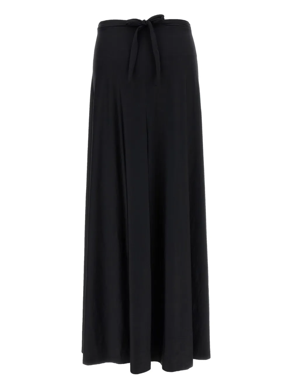 Pin Up Stars tie-up wrap skirt | Black | Image 1