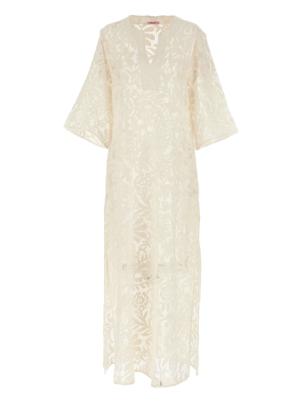 embroidered maxi dress