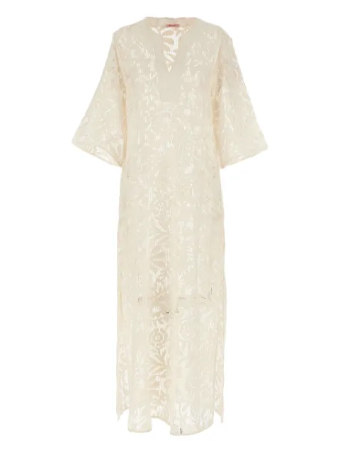 Pin Up Stars embroidered maxi dress