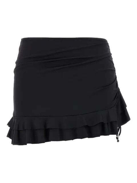 Pin Up Stars Flounces ruffled mini skirt