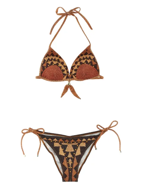 Pin Up Stars Intreccio Africano triangle bikini