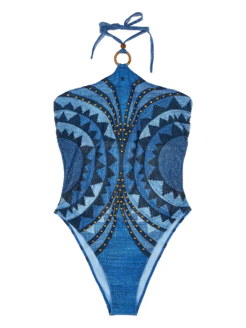 Pin Up Stars Intreccio Africano Badeanzug
