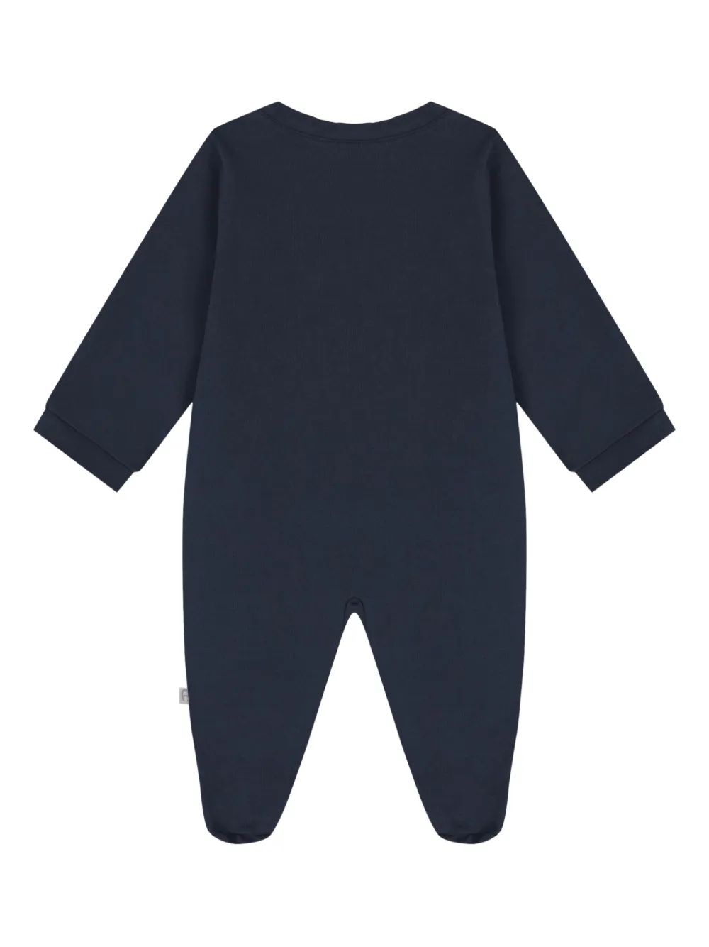 Aigner Kids Romper met logoprint Blauw