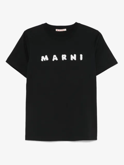 Marni playera con logo gráfico