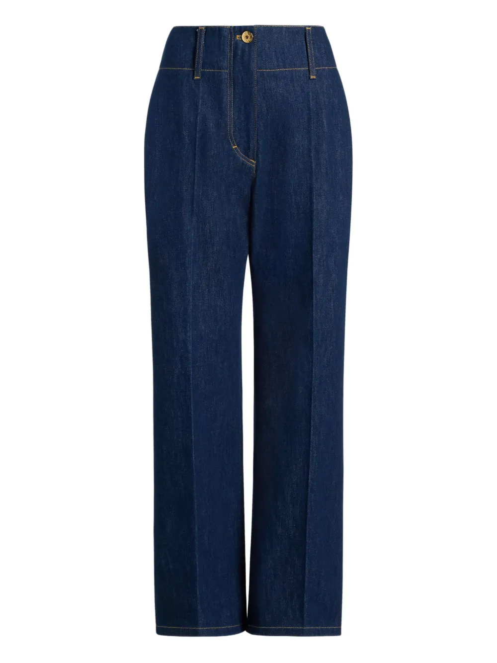 Patou wide-waistband jeans - ブルー Patou wide-waistband jeans - ブルー