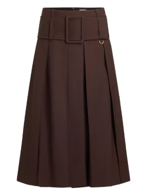 スカート PATOU Women Skirts SK0690189 115B Brown スカート PATOU Women Skirts SK0690189 115B Brown