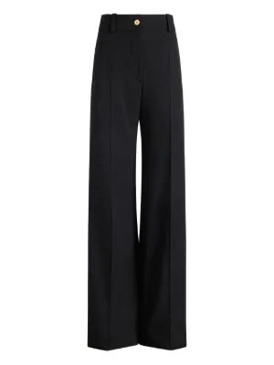 ZIMMERMANN Hypnotic Flare Trousers | Black | FARFETCH