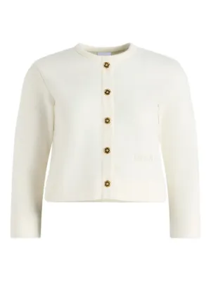 Patou コットン カーディガン | ホワイト | FARFETCH JP