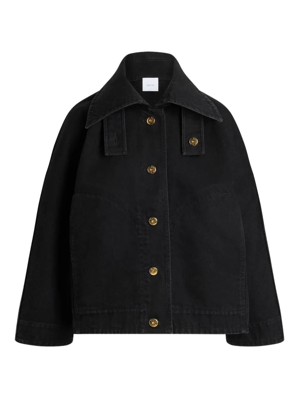 Patou organic-cotton jacket | Black | Image 1