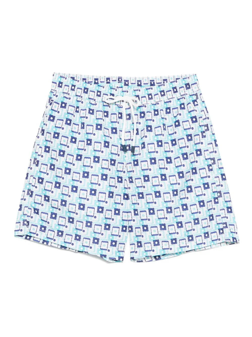 FIORIO MILANO geometric-print swim shorts | Blue | Image 1