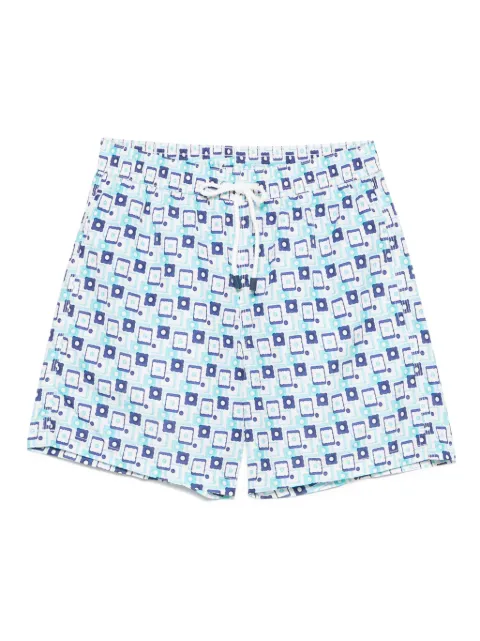 FIORIO MILANO geometric-print swim shorts