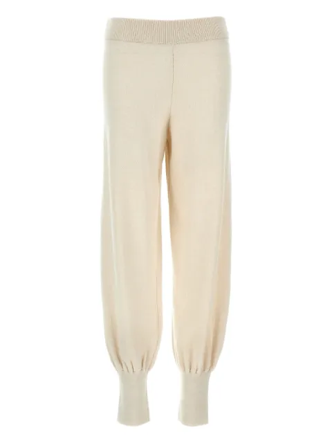 Max Mara Heberis ribbed-waistband cuffed trousers