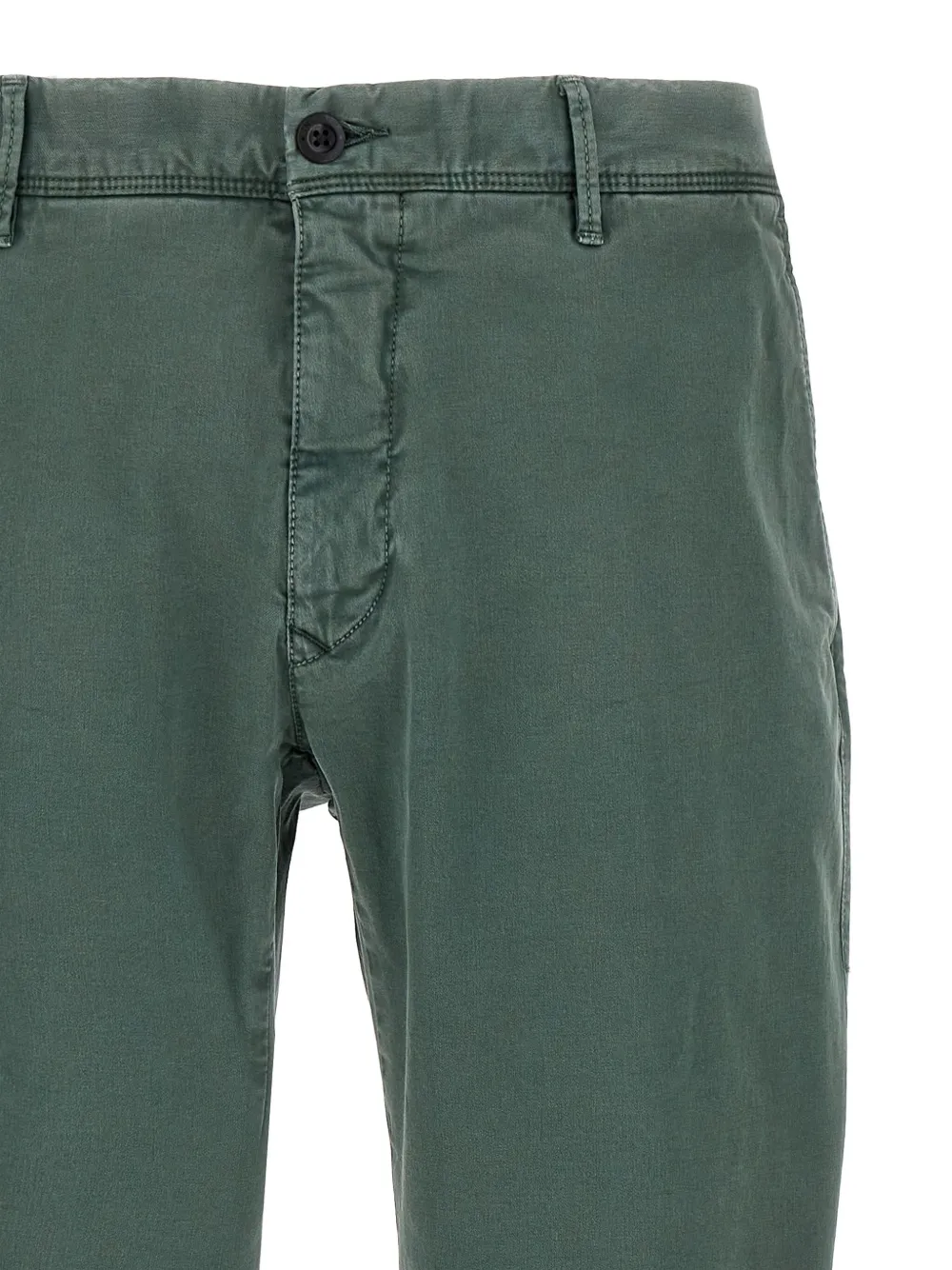 Incotex Panama katoenen broek Groen